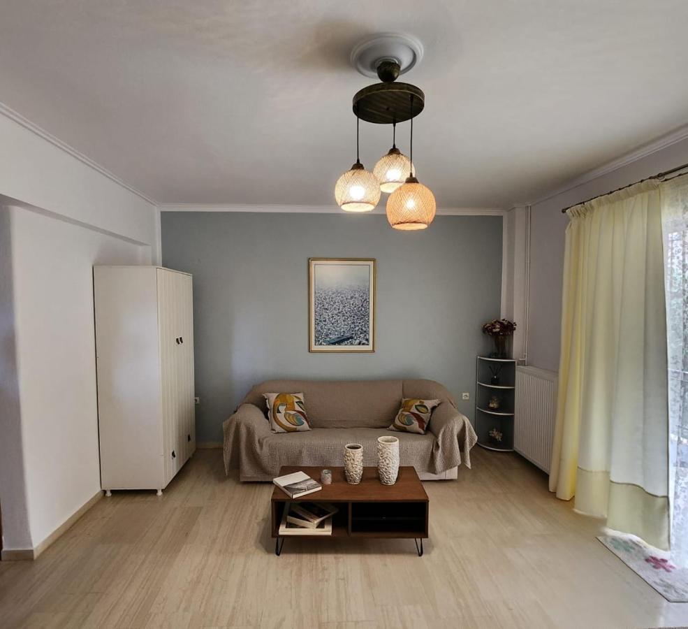 Queen Aspri Apartment 3' Min To The Beach! Αντίκυρα Εξωτερικό φωτογραφία